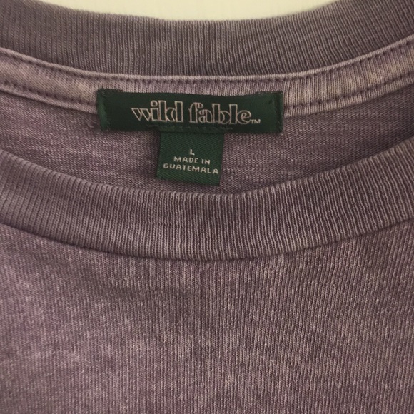 wild fable periwinkle purple size L basic blouse - Picture 2 of 7